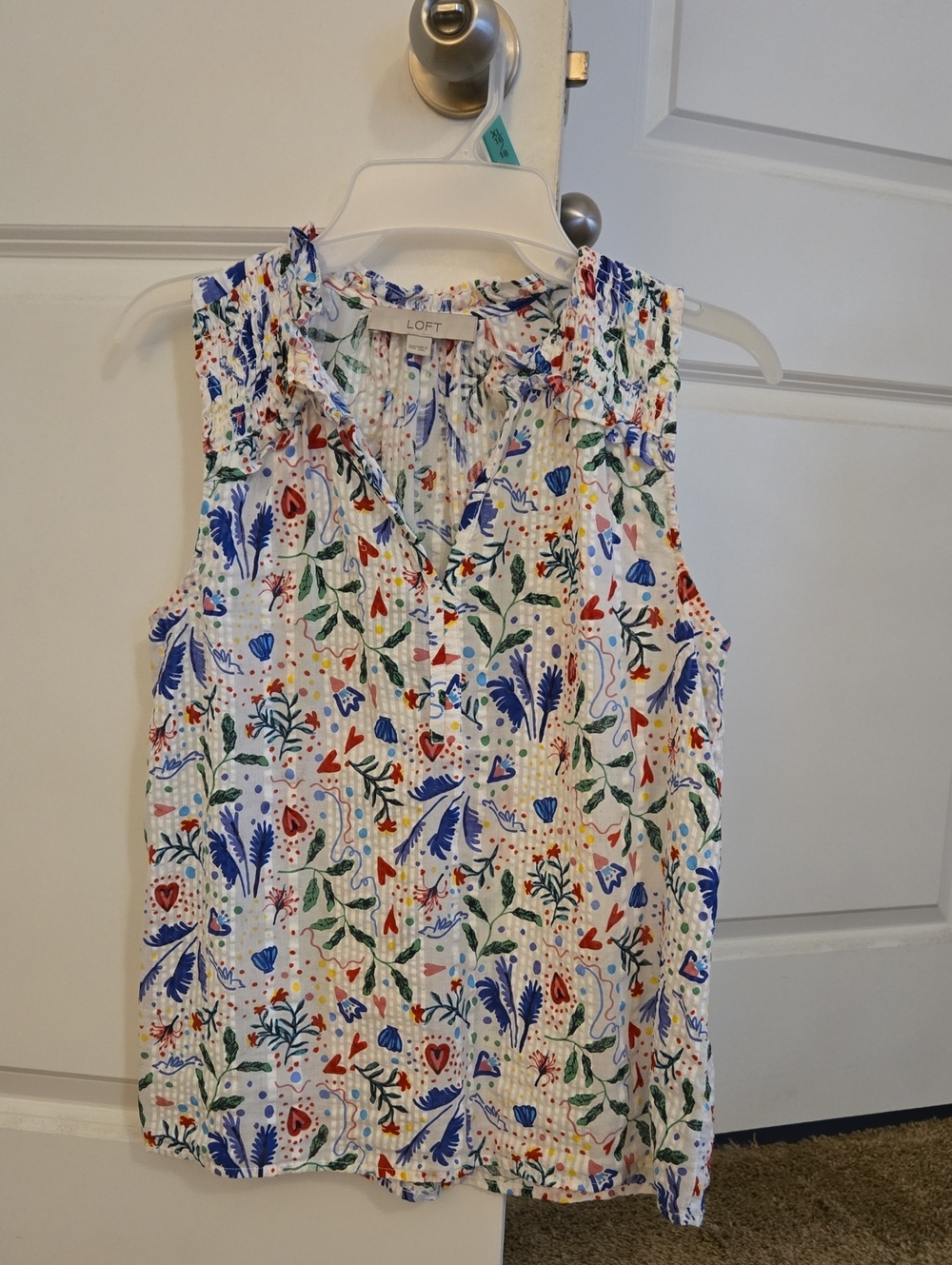 Loft Split Neck Top - Picture 5 of 6